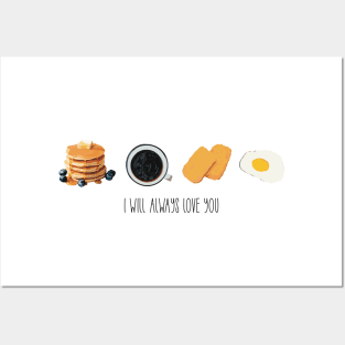 Pancakes and Coffee Posters and Art